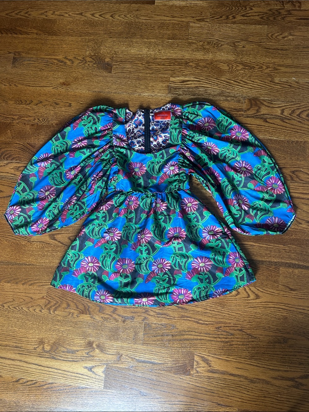 La DoubleJ Gerber Multicolor Floral Dolly Dress size S - Picture 5 of 10